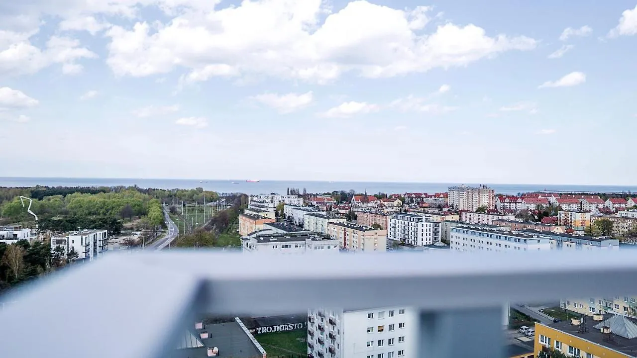 Apartamenty Baltica Towers Modern White&Black Gdańsk Polska